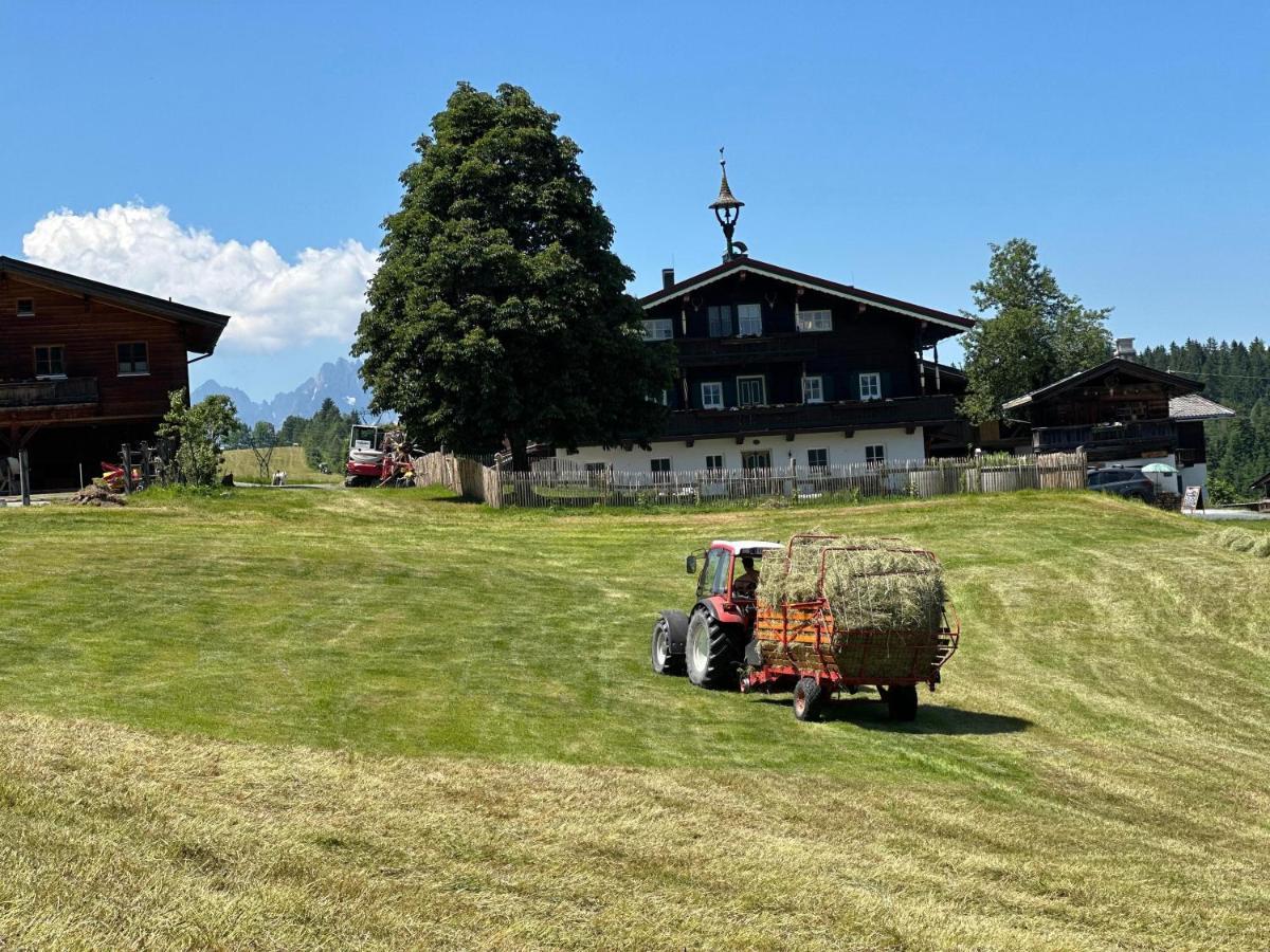 Apartmán Obinghof Fieberbrunn Exteriér fotografie